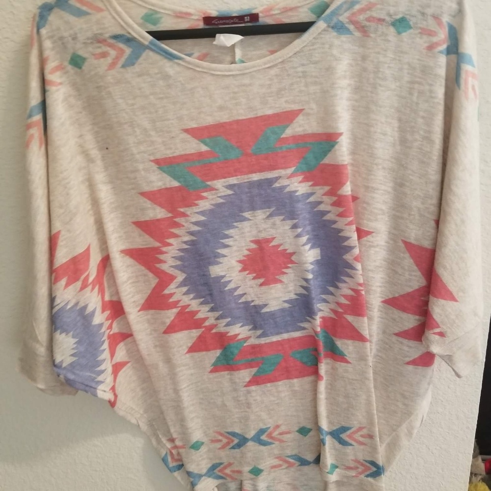 Aztec Dolman Top